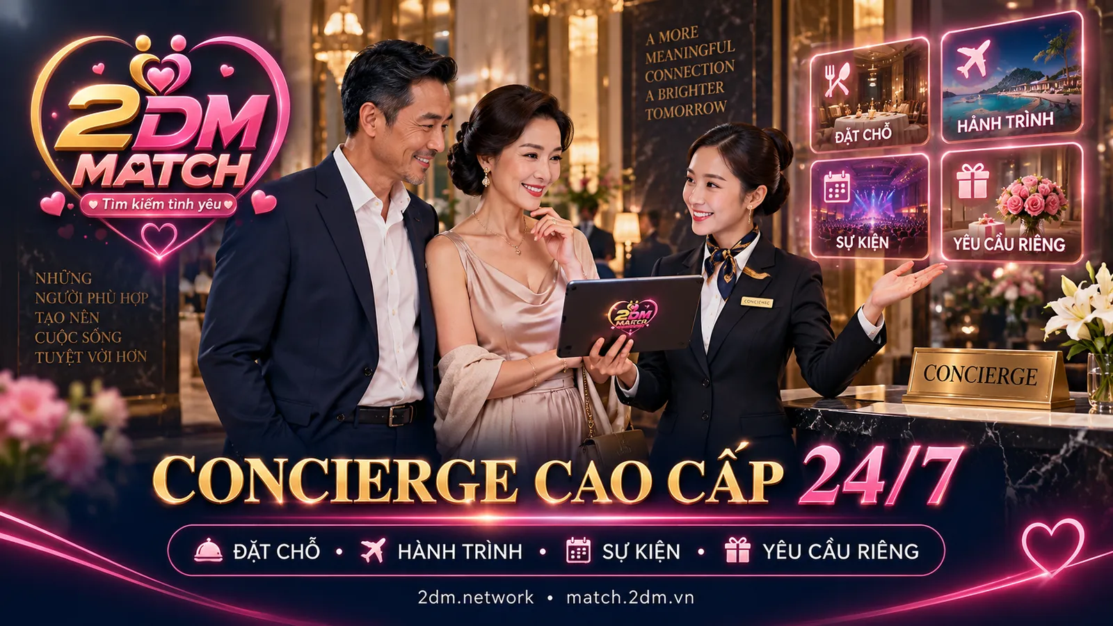 Concierge cao cấp 24/7