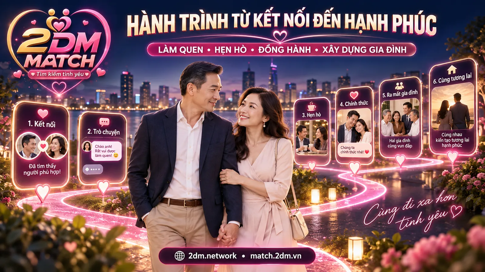 Hành trình từ kết nối đến hạnh phúc
